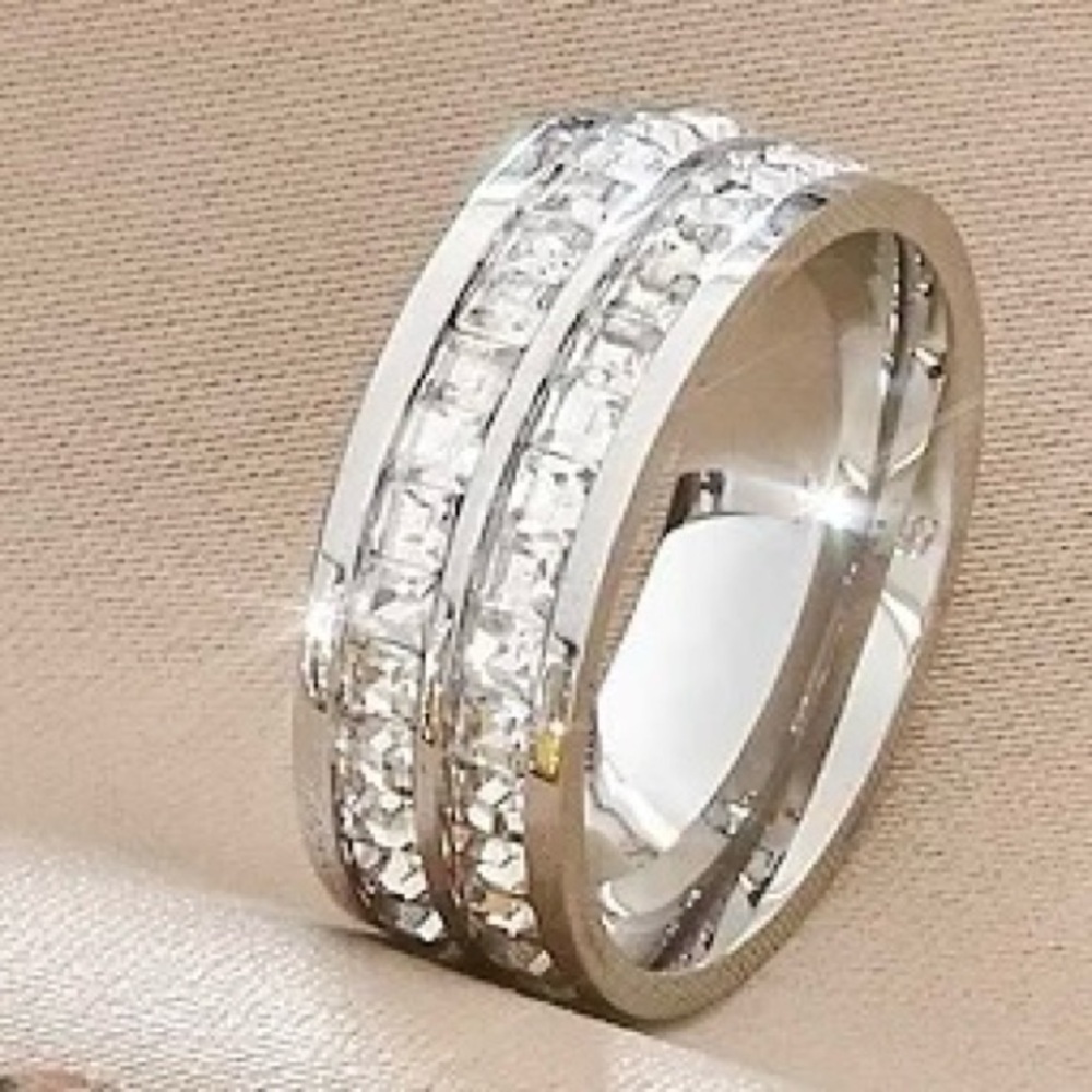 Double The Sparkle Ring - Size 6